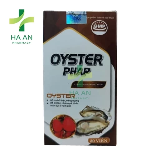 Oyster Phap hỗ trợ bổ thận tráng dương