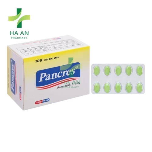 Thuốc Uống Pancres Công ty TNHH dược phẩm USA - NIC (USA - NIC Pharma)