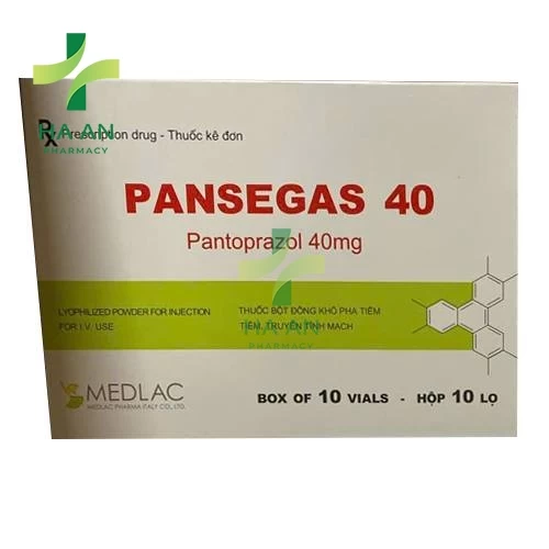 Thuốc Tiêm Pansegas 40Công ty TNHH sản xuất dược phẩm Medlac Pharma Italy