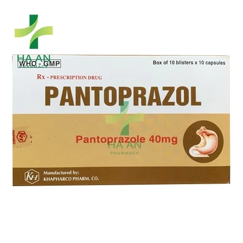 Thuốc Uống PantoprazolCông Ty Cổ Phần Dược Phẩm Khánh Hòa
