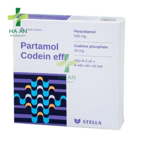 Thuốc Uống Partamol -Codein eff. - Stellapharm