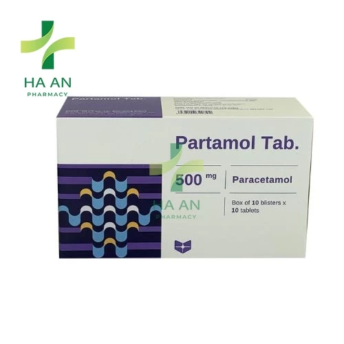 Thuốc Uống PARTAMOL TABCông Ty TNHH Liên Doanh Stellapharm - Chi Nhánh 1