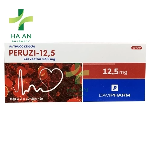 Thuốc Uống Peruzi-12,5Công ty cổ phần dược phẩm Đạt Vi Phú