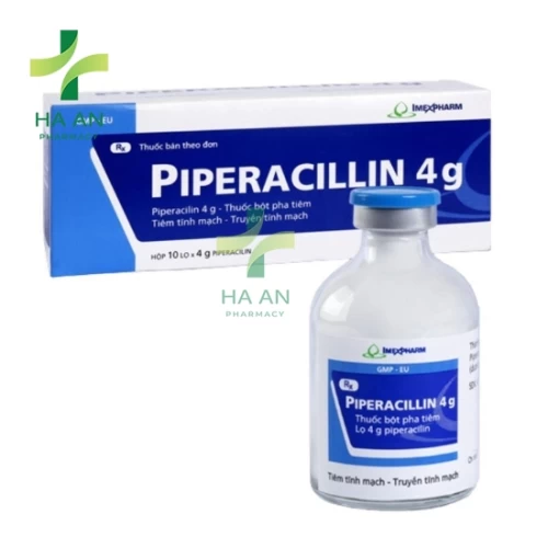 Thuốc Tiêm PIPERACILLIN 4GChi nhánh 3 - Công ty cổ phần dược phẩm Imexpharm tại Bình Dương
