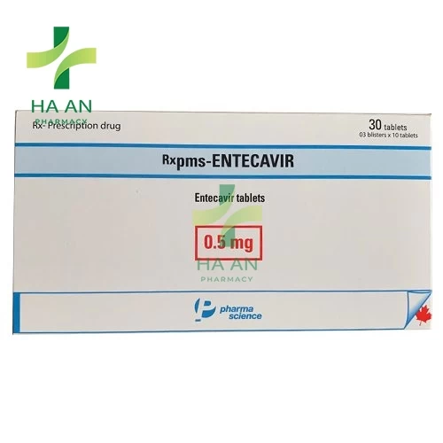 Thuốc Uống pms-Entecavir 0.5mgPharmascience Inc.