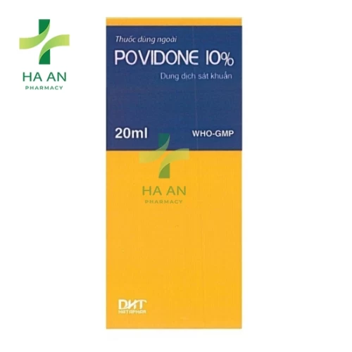 Thuốc Dùng ngoài PovidoneCông ty cổ phần dược phẩm Hà Tây