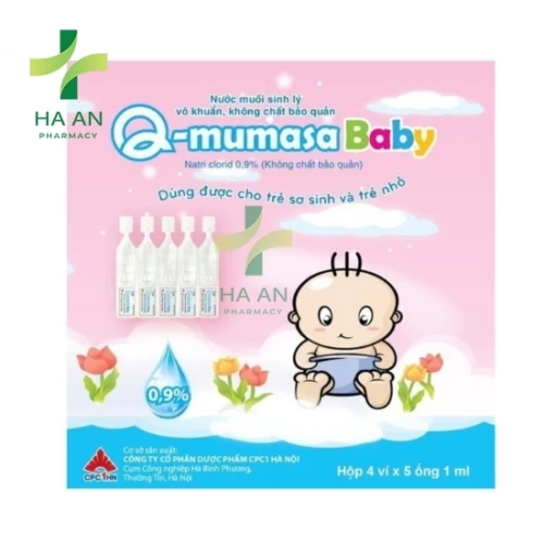 Thuốc Nhỏ mắt Q-mumasa babyCông Ty Cổ Phần Dược Phẩm Cpc1 Hà Nội