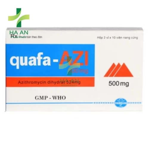 Thuốc Uống Quafa-Azi 500 mgCông Ty Cổ Phần Dược Phẩm Quảng Bình
