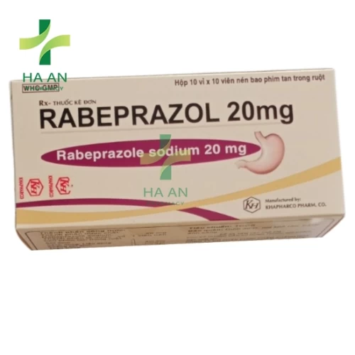Thuốc Uống Rabeprazol 20mgCông Ty Cổ Phần Dược Phẩm Khánh Hòa
