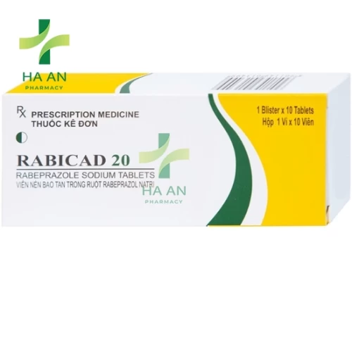 Thuốc Uống RABICAD 20Cadila Pharmaceuticals Ltd.
