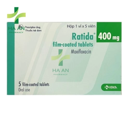 Thuốc Uống Ratida 400mg film-coated tabletsKrka, d.d., Novo Mesto