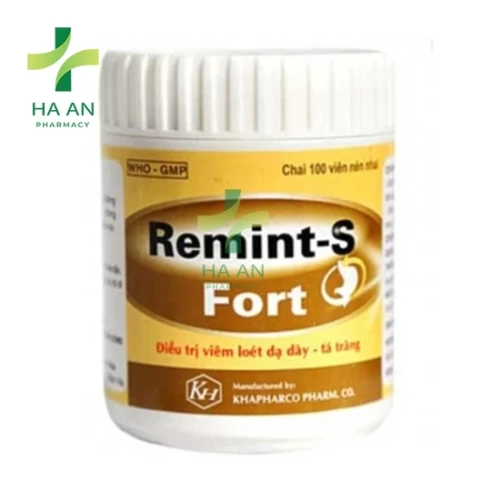 Thuốc Uống Remint-S fort Công Ty Cổ Phần Dược Phẩm Khánh Hòa