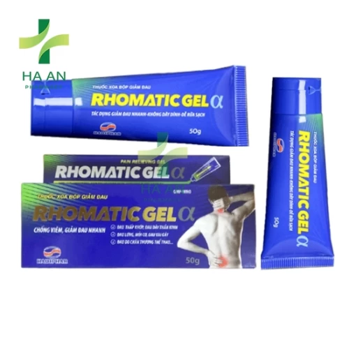 Thuốc Dùng ngoài Rhomatic Gel αCông Ty Cổ Phần Dược Hà Tĩnh