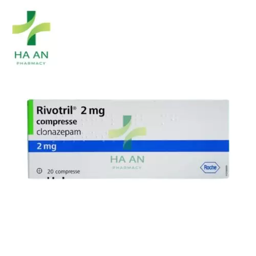 Rivotril 2mg - Clonazepam Roche