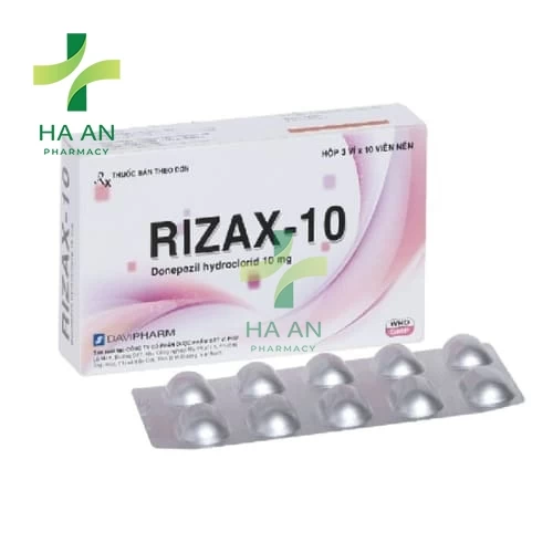 Thuốc Uống Rizax-10Công ty cổ phần dược phẩm Đạt Vi Phú