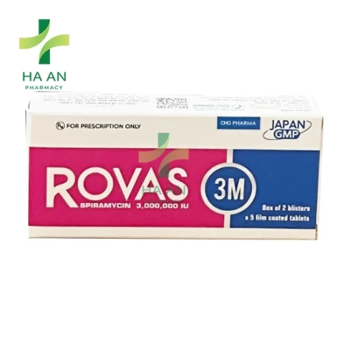 Thuốc uống Rovas 3MCTCP Dược Hậu Giang - CN nhà máy DP DHG tại Hậu Giang