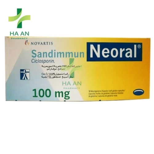Thuốc Uống Sandimmun Neoral Sol 100 mg/ml 50mlDelpharm Huningue S.A.S