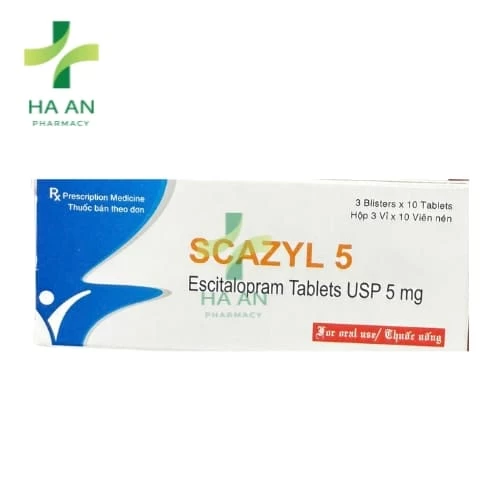 Scazyl 5 - Escitalopram Akums Drugs