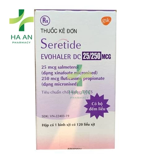 Seretide Evohaler DC 25/250mcg