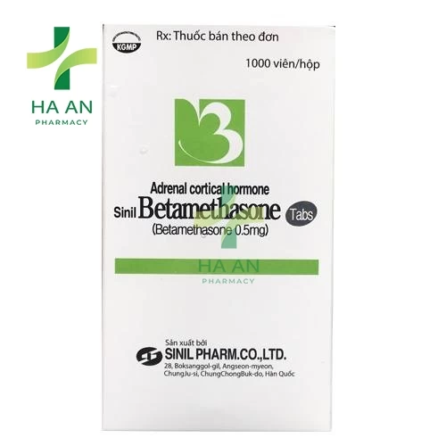 Sinil Betamethasone lọ 1000 viên Sinil Hàn Quốc