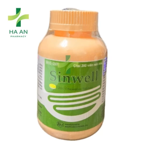 Thuốc Nhai Sinwell Công Ty Cổ Phần Dược Phẩm Khánh Hòa