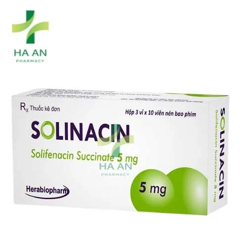 Solinacin - Solifenacin succinate 5mg Hera