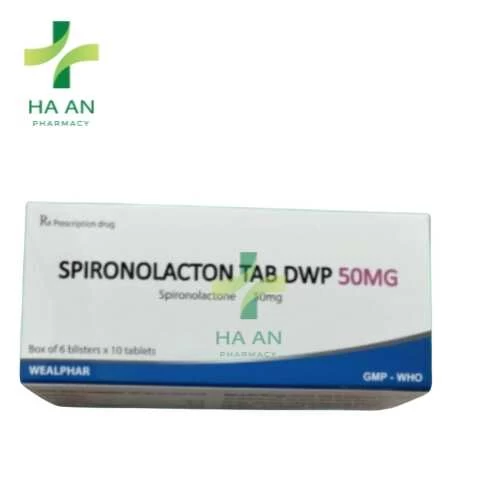 Spironolacton Tab DWP 50mg Wealphar