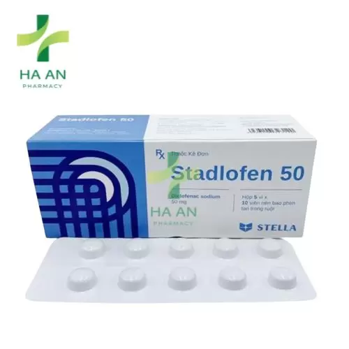Stadlofen 50 - Diclofenac natri Stellapharm