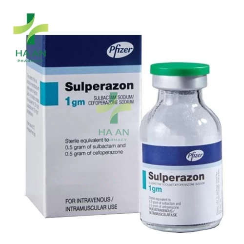 Thuốc Tiêm Sulperazone IM/IV Inj 1g 1\'s Haupt Pharma Latina S.r.l