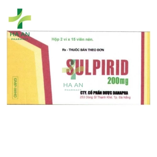 Thuốc Uống Sulpirid 200mgCông Ty Cổ Phần Dược Danapha