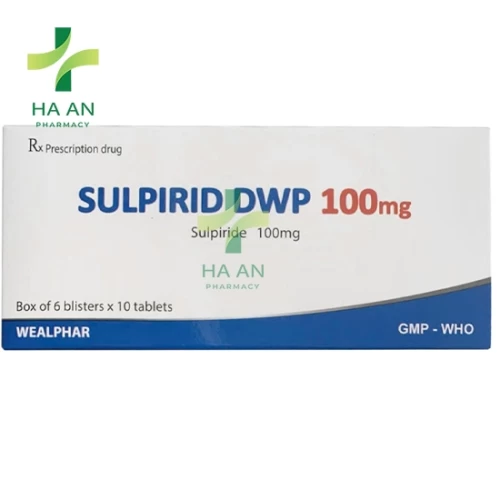Thuốc Uống Sulpirid DWP 100mgCông ty cổ phần dược phẩm Wealphar