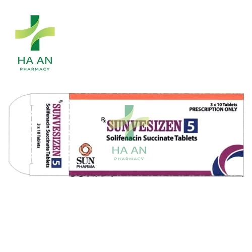 Thuốc Uống SUNVESIZEN TABLETS 5MGSun Pharmaceutical Industries Ltd