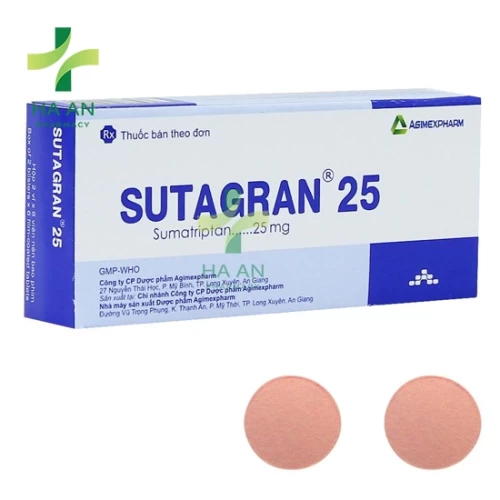 Thuốc Uống Sutagran 25CN Cty CPDP Agimexpharm
 - Nhà máy SX DP Agimexpharm