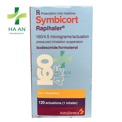 Thuốc Hít Symbicort Rapihaler AstraZeneca Dunkerque Production