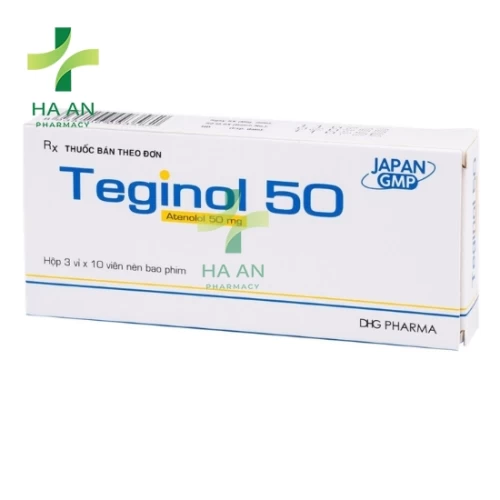 Thuốc Uống Teginol 50CTCP Dược Hậu Giang - CN nhà máy DP DHG tại Hậu Giang