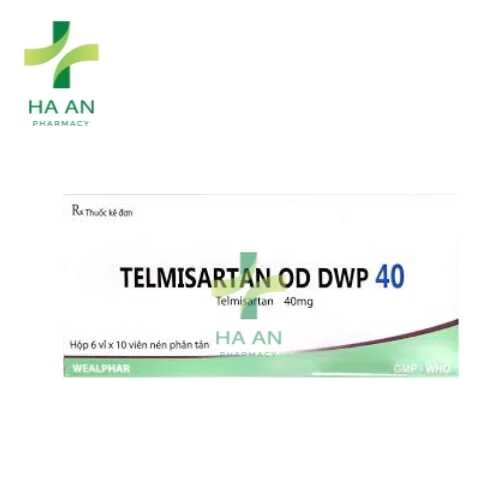 Telmisartan OD DWP 40 Wealphar