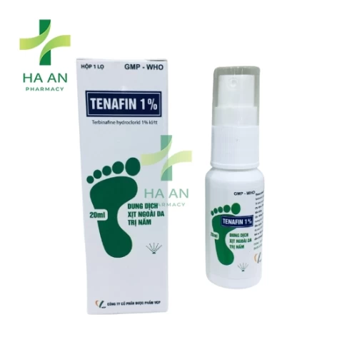 Thuốc Xịt ngoài da Tenafin 1% - Dược Phẩm Vcp