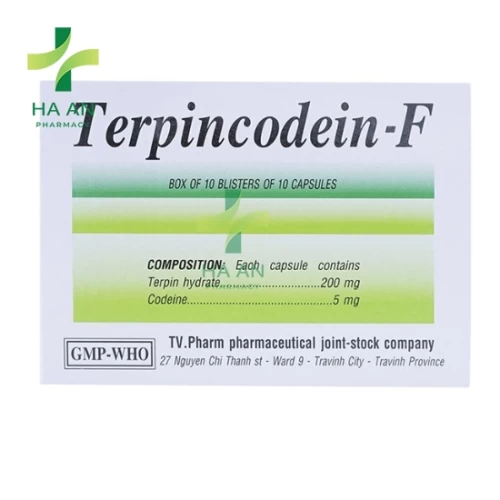Thuốc Uống Terpincodein-F Công Ty Cổ Phần Dược Phẩm Tv.pharm
