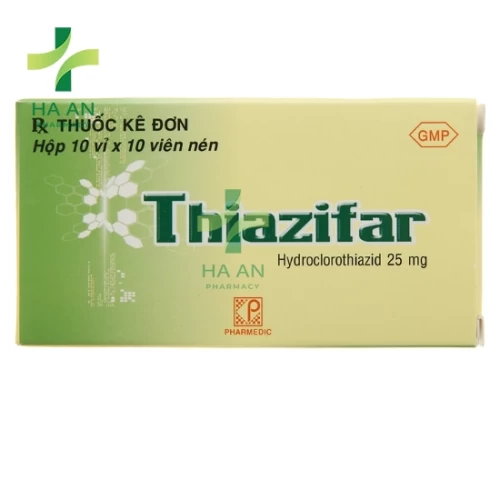 Thuốc Uống THIAZIFARCông ty cổ phần dược phẩm dược liệu Pharmedic