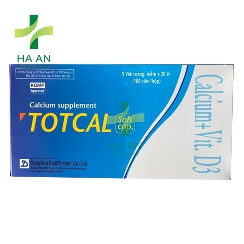 Thuốc Uống Totcal Soft capsule Dongkoo Bio & Pharma Co.,Ltd