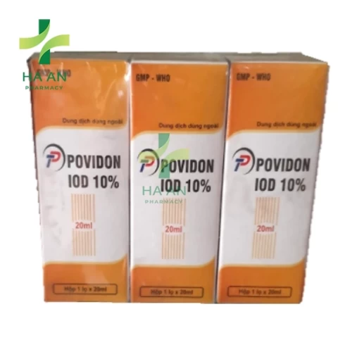 Thuốc Dùng ngoài TP Povidon iod 10%Công Ty Cổ Phần Dược Phẩm Thành Phát