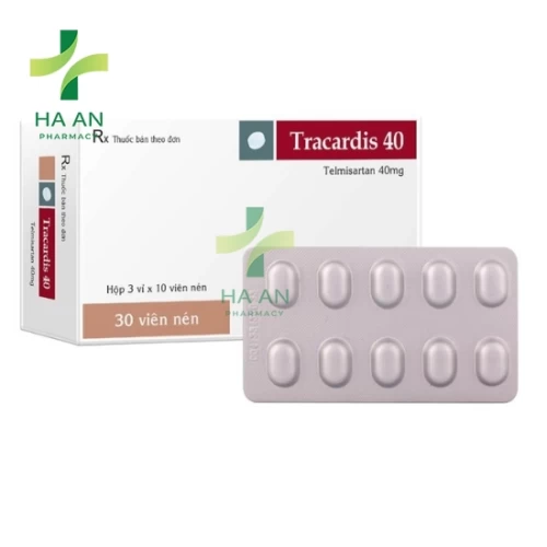 Thuốc Uống Tracardis 40Công Ty Cổ Phần Dược Phẩm Tv.pharm