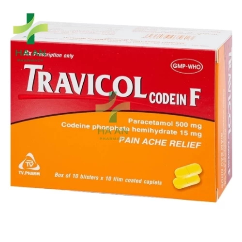 Thuốc Uống Travicol codein F Công Ty Cổ Phần Dược Phẩm Tv.pharm