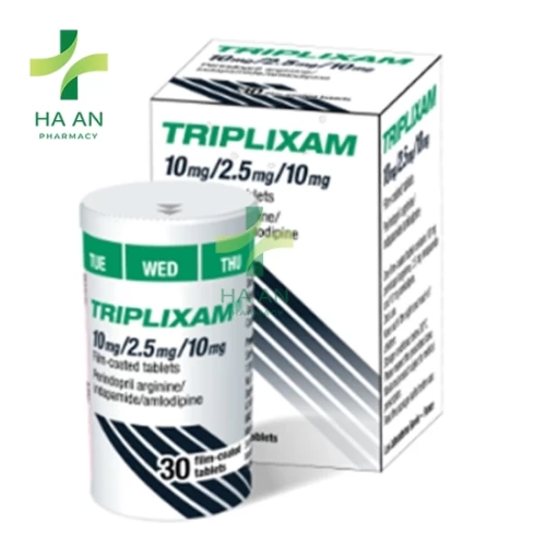 Thuốc Uống TRIPLIXAM 10mg/2.5mg/10mgServier (Ireland) Industries Ltd