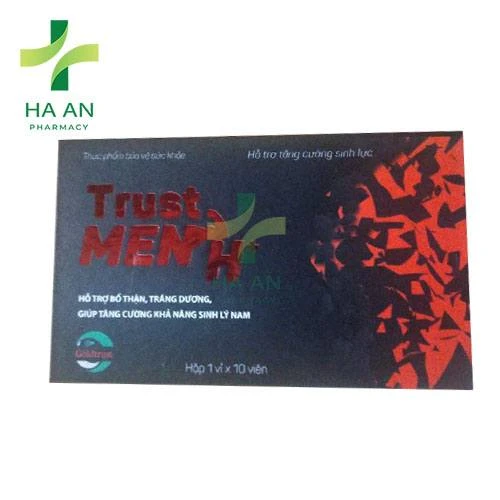 Trust Men H+ hỗ trợ tăng cường sinh lý nam