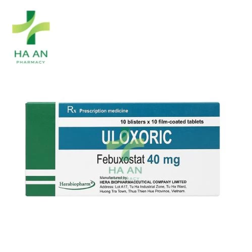 Uloxoric - Febuxostat 40mg Herabiopharm