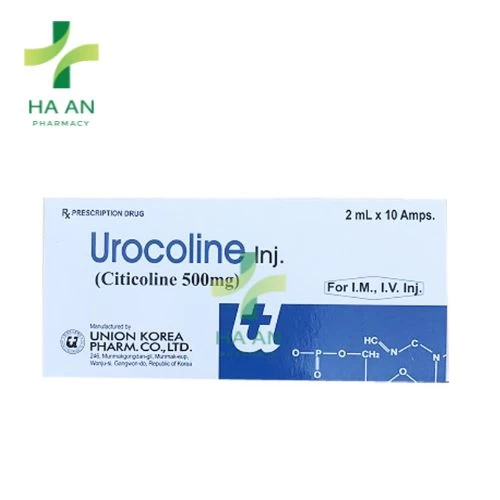 Urocoline - Citicoline 500mg/2ml Union Korea Pharm