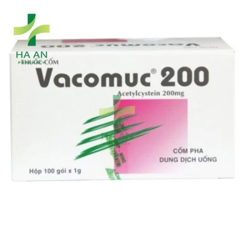 Thuốc Uống VACOMUC 200 SACHETCông ty Cổ phần Dược Vacopharm
