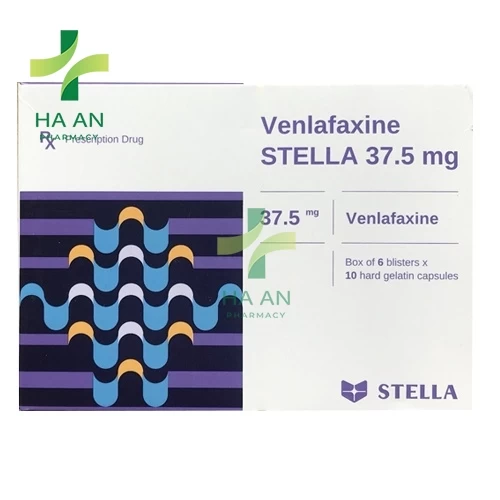 Thuốc Uống Venlafaxine STELLA 37.5mgCông Ty TNHH Liên Doanh Stellapharm - Chi Nhánh 1