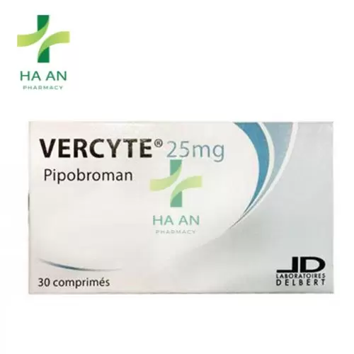 Vercyte 25mg - Pipobroman Laboratoires Delbert